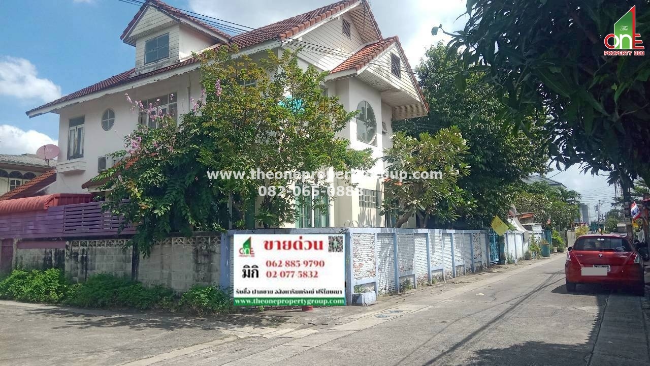 บ้านเดี่ยว 2 ชั้น 176 ตรว. ถนนสามัคคี ท่าทราย อ.เมืองนนท์ นนทบุรี